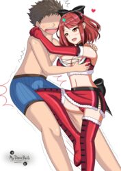 pyra from christmas by mydarkballs