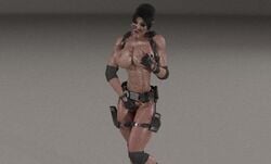 3d animated huge_ass huge_breasts joos3dart lara_croft lara_croft_(classic) looking_over_eyewear looking_over_glasses looking_over_sunglasses masturbation muscles muscular_female sunglasses thick_thighs tinted_eyewear tomb_raider video