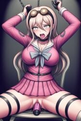 ai_generated danganronpa danganronpa_v3 iruma_miu questionable_consent restrained_arms torture vibrator