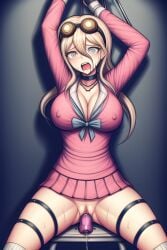 ai_generated danganronpa danganronpa_v3 iruma_miu questionable_consent restrained_arms torture vibrator