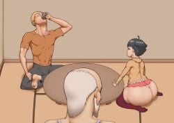 1boy 1girls bent_over black_hair blue_eyes boruto:_naruto_next_generations bukkake cum cum_on_ass cum_on_breasts cum_on_clothes cum_on_face cum_on_hair cum_on_lower_body cum_pool cute_face doggy_style ejaculation esclavohentai excessive_cum looking_at_viewer naruto naruto_(series) old_man older_male penetration puffed_cheeks puffy_cheeks puffy_lips purple_hair short_hair sleep_molestation sleeping sleepy small_breasts smile thick_lips top-down_bottom-up uncensored uzumaki_himawari young younger_female