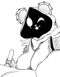 1boy1girl anonymous_male female fortnite fortnite:_battle_royale handjob hood nursing_handjob raven_team_leader sketch stupidroach visible_nipples