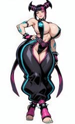 juri han from street fighter by brasil louco