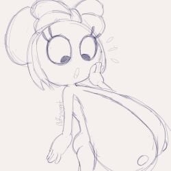 poppy (dandy's world) from april fools by fluffynugget