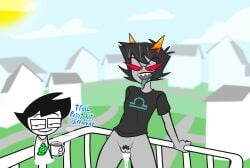 cum_in_pussy hattsworth homestuck john_egbert tagme terezi_pyrope thehattsworth