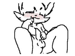 1boy 3_toes aibou animated anthro anthrofied blush closed_eyes feline flipnote_hatena furry male male_only masturbation nintendo one_eye_closed partially_colored penile_masturbation penis pokémon_(species) pokemon pokemon_bw purrloin smile spread_legs spreading testicles toes video_games wince