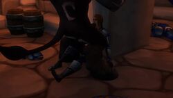 3d animated face_fucking fellatio female human interspecies no_sound oral penis runiclodges tauren video world_of_warcraft