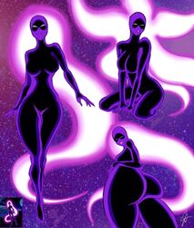 3girls alien alien_girl alien_only anodite ass ben_10 ben_10_alien_force blank_eyes breasts cartoon_network curvy dat_ass female female_only gilf glowing gwen_tennyson gwen_tennyson_(alien_force) huge_ass humanoid large_breasts madam_stiletto multiple_girls no_pupils nude presenting_hindquarters purple_skin pussy space thick_thighs toonami verdona wide_hips