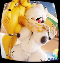 2girls 3d 3d_(artwork) after_sex after_vaginal breasts cant_see_the_haters cryptiacurves cum_drip cum_in_pussy fazclaire's_nightclub female five_nights_at_freddy's fredina's_nightclub futa_on_female futanari golden_freddy_(fnaf) hard_on imminent_sex intersex kneeling kneeling_female marie_(cally3d) peace_sign puppet_(fnaf) puppetxgoldenfreddy pussy t-bone589 thick_thighs thighs type_0 white_body white_hair white_skin