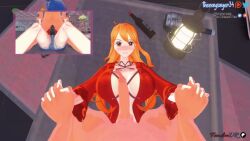 3d anal animated blush breasts cowgirl_position female femdomvr male male_penetrated nami_(one_piece) one_piece penis pussy sfm tagme thenaysayer34 uncensored video virtual_reality