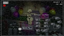1girls 3d 3d_(artwork) alternate_version_available bikini breasts camera camera_view cryptiacurves fazclaire's_nightclub female female_only five_nights_at_freddy's fredina's_nightclub marie_(cally3d) marionette_(fnaf) puppet_(fnaf) smiling_at_viewer smug solo thick_thighs thighs vorongamer white_body white_hair white_pupils white_skin