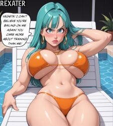 bulma briefs from dragon ball by rexater
