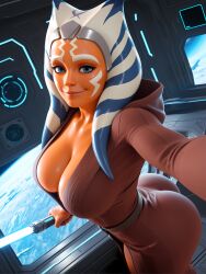 ahsoka tano from clone wars by pein