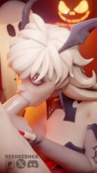 1boy 1girls 1min_video 2025 3d 3d_animation 3d_model animal_ears arm_sleeves artist_name balls balls_fondling balls_grab bat_ears blonde_hair blowjob cleavage earrings epic_games fellatio female fortnite fortnite:_battle_royale ghost joni_(fortnite) joni_the_scarlet_(fortnite) kneeling_oral_position light-skinned_female light-skinned_male light_skin looking_at_partner looking_up male mascara nude nude_female nude_male penis penis_in_mouth pumpkin red_eyes red_ruin_joni_(fortnite) sex side_view sound sucking sucking_penis veedeeshka video video_game_character video_games watermark
