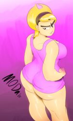 1girls ass bimbo blonde_hair cleavage curvy dat_ass female huge_ass huge_breasts mandy mandy_(billy_and_mandy) modaw short_hair the_grim_adventures_of_billy_and_mandy voluptuous wide_hips