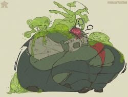 1goblin 2_girls 2girl 2girls angry angry_expression angry_face angry_female ass bbw belly belly_bigger_than_head belly_on_ground belly_overhang big_ass big_belly big_boobies big_boobs big_booty big_breasts big_butt big_hipped big_hips big_legs big_thighs blimp blue_overalls boobies boobies_bigger_than_head boobs boobs_bigger_than_head boobs_bigger_than_torso boots booty braid braided_hair breasts breasts_bigger_than_head breasts_bigger_than_torso butt digital_drawing_(artwork) digital_media_(artwork) expansion farm farm_girl farmer farmgirl fat fat_ass fat_belly fat_boobies fat_boobs fat_booty fat_butt fat_female fat_hips fat_legs fat_rolls fat_thighs female female_focus female_only fight fighting giant_ass giant_belly giant_boobies giant_boobs giant_booty giant_breasts giant_butt giant_hips giant_legs giant_thighs gigantic_ass gigantic_belly gigantic_boobies gigantic_boobs gigantic_booty gigantic_butt gigantic_hips gigantic_legs gigantic_thighs goblin goblin_female green_body green_skin green_skinned_female hips huge_ass huge_belly huge_boobies huge_boobs huge_booty huge_breasts huge_butt huge_hipped huge_hips huge_legs huge_thighs hyper hyper_belly inflation large_ass large_belly large_boobies large_boobs large_booty large_breasts large_butt large_hipped large_hips large_legs large_thighs legs long_ear long_ears massive_ass massive_belly massive_boobies massive_boobs massive_booty massive_breasts massive_butt massive_hips massive_legs massive_milkers massive_thighs morbidly_obese morbidly_obese_female obese obese_female original original_character overalls overweight overweight_female patch patch_(fabric) patches pink_hair plump plump_ass plump_boobies plump_boobs plump_booty plump_breasts plump_butt plump_female plump_hips plump_legs plump_thighs red_eyes red_panties red_underwear ripped ripped_bodysuit ripped_clothes ripped_clothing ripped_pants shelf_booty short_hair signature slime slime_girl slime_inflation smile smiley_face smiling smiling_at_another smiling_female ssbbw thighs torn_bodysuit torn_bottomwear torn_clothes torn_clothing torn_legwear torn_overalls velvet_bambi white_clothes white_clothing white_shirt