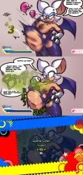 annoyed_pred anthro bat big_breasts bodily_fluids breasts burping clothed clothing digital_media_(artwork) duo eulipotyphlan eviltqf eyeshadow fatal_vore female female_pred forced genitals gloves handwear hedgehog hi_res hyper hyper_belly makeup male male/female mammal membrane_(anatomy) nipples open_mouth oral oral_vore pussy rouge_the_bat saliva sega simple_background sonic_(series) sonic_the_hedgehog sonic_the_hedgehog_(series) torn_clothing unwilling_prey vore vore_belly vulva