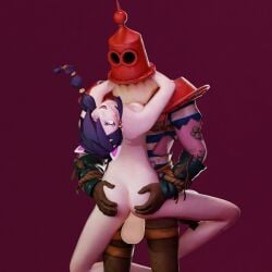 1boy 1girls arms_around_head ass ass_grab balls bandage bandage_on_nose big_balls big_penis black_hair blush blushing breasts carrying_partner carrying_position cat_ears catgirl clothed clothed_male clothed_male_nude_female clothing completely_nude completely_nude_female erisa_(fortnite) excited falix652 female fortnite fully_clothed fully_clothed_male grabbing_ass huge_balls huge_cock huge_penis looking_up male mask masked masked_male mouth_open nude nude_female penetration penis penis_out scar self_upload sex stand_and_carry_position standing_sex trench_trawler vaginal_penetration