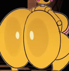 1girls animated ass_bigger_than_head ass_focus asstronsfw backboob barefoot big_ass big_breasts breasts_bigger_than_head completely_nude completely_nude_female cropped edit female female_only five_nights_at_freddy's full_body furry huge_ass huge_breasts hyper hyper_ass naked naked_female nude nude_female robot robot_girl solo solo_female sound sound_edit tagme third-party_edit toy_chica_(fnaf) twerking twerking_at_viewer video