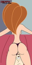 deathpulse disney female human kim_possible kimberly_ann_possible male pussy ron_stoppable straight straight_hair tagme thong