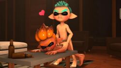 cum_in_pussy cyanide(oc) danger(oc) gay gay_sex inkling inkling_boy sfm splatoon splatoon_3