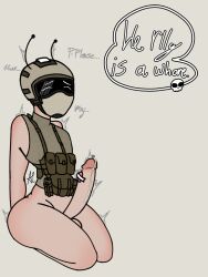 1boy call_of_duty call_of_duty:_modern_warfare_2 male male_only modern_warfare penis plug_(sex_toy) roach_(call_of_duty) skinny solo toony vibrator_on_penis yaoi