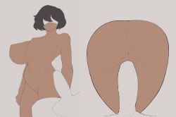 1boy 1girls 2022 android animated ass big_ass big_breasts big_penis black_hair blindfold dark-skinned_female faceless_male female interracial light-skinned_male male mature_female nier:_automata nier_(series) riding_penis smoxul straight twitching_penis vaginal_penetration yorha_2p