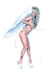 1girls actress angel armando_huerta celebrity colored female female_only jenna_jameson porn_star solo tagme watermark