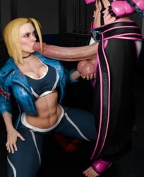 1girl1futa 2024 3d alternate_version_available athletic athletic_futa athletic_futanari balls big_ass big_balls big_breasts big_butt big_penis blender blonde_female blonde_futa blonde_hair blue_eyes breasts cammy_white capcom enjoying erect_nipples erect_penis female female_focus futa_on_female futa_only futa_sans_pussy futadom futanari hd hi_res high_quality high_resolution highres horny horny_futa huge_breasts huge_butt huge_cock huge_thighs imminent_oral intersex juri_han mature mature_female mature_futa muscular muscular_arms muscular_futa muscular_futanari nipples penis pink_hair seductive sensual sexy sexy_body squatting street_fighter street_fighter_6 thick_body thick_legs thick_lips thick_thighs thighhighs tight_clothing veiny_penis video_game_character video_games voluptuous voluptuous_body voluptuous_female voluptuous_futa voluptuous_futanari waiting zzzxxxccc