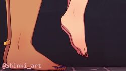 anal big_breasts cum cum_in_pussy cum_inside futa_on_female futanari gawr_gura hololive hololive_english shark shark_tail sharp_teeth shinki_(artist) size_difference skinny small_breasts tagme tail video vtuber walking_sex white_hair
