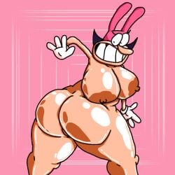 accurate_art_style anthro anthro_female anthro_only anthrofied anus anus_outline anus_peek areola areolae artstyle_imitation ass ass ass_bigger_than_body ass_bigger_than_breasts ass_bigger_than_head ass_bigger_than_torso behind_view big_areola big_ass big_breasts big_butt big_eyes big_nipples big_nose big_thighs black_eyes black_hair breasts breasts_bigger_than_body breasts_bigger_than_head breasts_bigger_than_torso butt_bigger_than_body butt_bigger_than_breasts butt_bigger_than_head butt_bigger_than_torso completely_naked completely_nude completely_nude_female detailed_background detailed_shading eyelashes eyes eyewear female female_anthro female_focus female_only gloves hyper hyper_ass hyper_breasts hyper_butt hyper_thighs llama_maniac long_legs long_nose looking_back looking_back_at_self looking_behind massive_ass massive_breasts massive_butt massive_thighs massive_tits noisette noisette_(pizza_tower) nude nude_female open_eyes open_legs open_smile pink_background pink_suit pizza_tower playboy_bunny pussy pussy_peek pussy_visible_through_thighs rabbit_ears rabbit_hair_ornament rabbit_hat shiny shiny_ass shiny_body shiny_butt shiny_skin shiny_thighs short_arms short_hair small_arms small_waist smile smiley_face smiling smiling_with_teeth spinning spread_legs spreading teeth thick thick_ass thick_legs thick_thighs thighs turned_around turning turning_around turning_head uploaded_by_artist wide_ass wide_hips wide_thighs