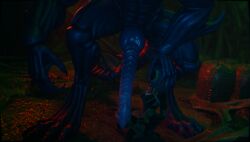 bad_end hand_on_head hive huge_cock imminent_rape quarian size_difference snakehead404 struggling triata xenomorph