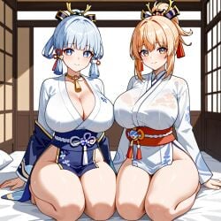 2girls ai_generated fanart tagme
