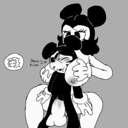 anthro betty_boop cuntboy disney futa_on_cuntboy futanari goodbudsog intersex mickey_mouse sally_mcboing