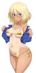 ai_generated bikini female girls girls_und_panzer ojos_azules oshida_(girls_und_panzer) panzer raped sexo und