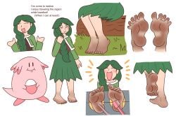 barefoot cheryl_(pokemon) compysteps feet feet_fetish feet_focus foot_fetish foot_focus igzonen pokemon