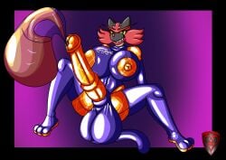 absurd_res alcohol animal_genitalia animal_penis anthro balls beverage big_balls clothing condom condom_suit crown_royal equine_genitalia equine_penis filled_condom generation_7_pokemon genitals gynomorph hi_res huge_balls hyper hyper_balls hyper_genitalia incineroar intersex ladyfoxheart latex latex_clothing latex_skinsuit latex_suit nintendo paws penis pokemon pokemon_(species) sexual_barrier_device skinsuit soda_suit solo tight_clothing transformation whiskey