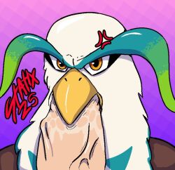 avian avian_butt beak beak_fetish beak_play beak_sex beakjob bird duo fellatio female galeclaw human male male/female mammal oral pal_(species) palworld penile pocketpair sex solo statix