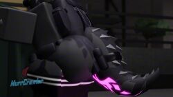 animated ass ass_focus backpack bouncing_ass bouncing_penis furry furry_male jiggling_ass jiggling_butt kaiju_paradise lizard longer_than_30_seconds male male_focus male_only murrcrawler nightcrawler_(kaiju_paradise) penis_piercing pierced_penis roblox robloxian shaking_ass shaking_butt sound sound_effects tagme tail tail_markings thigh_highs thighhighs twerk twerking video