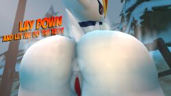 3d_(artwork) absurd_res anthro anus ass big_breasts big_butt bottomless box bra breasts butt_grab cinderace clothed clothing container crate digital_media_(artwork) female fence fencepost fur furchev generation_8_pokemon genitals hand_on_butt happy hi_res kindness lagomorph looking_back mammal musk night nintendo partially_clothed plant pokemon pokemon_(species) pussy raised_tail red_eyes smile smug snow snow_on_trees solo source_filmmaker_(artwork) steam street_lamp tail text tree underwear vulva warmth white_body white_fur workout_clothing