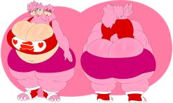 1girls 3_heads amy_rose anthro anthro_only bangs bbw belly breasts cerberus cerberus_rose conjoined denizen1414 eyelashes fat female female_only furry green_eyes hyper large_breasts long_hair multi_head muzzle obese overweight plain_background plump reference_sheet sega shy simple_background smile sonic_(series) spines thick_thighs what wide_hips