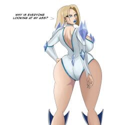 blonde_female blonde_hair dat_ass emma_frost emma_frost_(marvel_rivals) female hourglass_figure marvel marvel_comics marvel_rivals thick_thighs white_queen wide_hips wondexart x-men