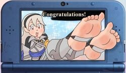 barefoot big_toes_rise compysteps corrin_(fire_emblem) corrin_(fire_emblem)_(female) dirty_feet feet feet_fetish feet_focus fire_emblem fire_emblem_fates foot_fetish foot_focus igzonen nintendo super_smash_bros. toes