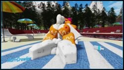 2boys 3d anal anal_sex animated artist_name cock_ring furry furry_only gay gay_sex inflatable longer_than_30_seconds male murrcrawler pool pool_toy poolside riding riding_penis roblox robloxian rubber sound sound_effects tagme video waist_grab