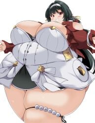 1girls astra_yao big_breasts breasts chubby chubby_female exposed_belly exposed_belly_button fat fat_female fat_girl female female_focus female_only hoyoverse light-skinned_female light_skin mihoyo mihoyo_technology_(shanghai)_co._ltd. obese obese_female overweight overweight_female solo ssbbw standing stars_of_lyra thick_thighs thighs wide_hips zenless_zone_zero