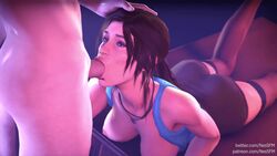 3d :>= animated breasts breasts_out brown_hair cfnm deepthroat face_fucking fellatio female irrumatio lara_croft lara_croft_(survivor) male nessfm nipples no_sound oral partial_male penis ponytail thighhighs tomb_raider tomb_raider_(survivor) tongue_out video