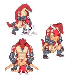 all_fours ambiguous_penetration animal_humanoid anthro anthro_on_female anthro_on_humanoid anthro_penetrating anthro_penetrating_female anthro_penetrating_humanoid arm_guards bob_cut breasts claws closed_eyes clothing duo echidna_wars_dx fellatio female female_on_anthro female_penetrated human_female humanoid lagomorph lagomorph_humanoid leporid_humanoid lizard lizardman male male_penetrating mammal milia_wars nonhuman_male_on_human_female nude optionaltypo oral penetration pixel_art rabbit_humanoid red_eyes reptile requiemdusk scales scalie sex shin_guards simple_background straight tail_armor tongue tongue_out usaco vaginal_penetration