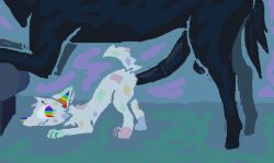 2025 anatomically_correct anatomically_correct_genitalia anatomically_correct_penis animal_genitalia animal_penis canid canine canis closed_smile demensa domestic_dog duo equid equine equine_genitalia equine_penis female female_penetrated feral feral_on_feral feral_penetrated feral_penetrating feral_penetrating_feral fur genitals hi_res horse interspecies male male/female male_penetrating male_penetrating_female mammal mouth_closed multicolored_body multicolored_eyes multicolored_fur penetration penis rainbow_eyes rainbow_inner_ear rainbow_nose rainbowpaw_(demensa) sex sketch smile sparklefur