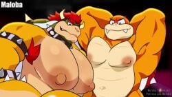animated balls big_breasts bigger_penetrated boom_boom_(mario) bowser cropped english_subtitles gay gay_sex koopa male/male male_only maloba mario_(series) navel nintendo nipples no_visible_genitalia sex size_difference smaller_penetrating sound tagme tongue tongue_out turtle video