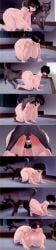 3d 3d_(artwork) big_areola big_ass big_breasts canine canine_penis cum cum_inside feral_on_female huge_ass huge_breasts impregnation knotted_penis knotting koikatsu magnolia_(mctamagomaki) vaginal_penetration zoophilia